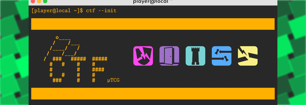 A game of CTF in progress, using early prototype components